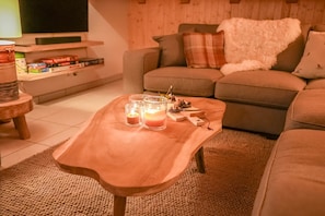 Basic Apartment | Living area - Brunnen Attika (Riederalp)