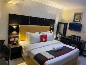 Executive Room, City View | Premium bedding, desk, laptop workspace, soundproofing - Aotel Hotels & Suites (Ojota) (Lagos)
