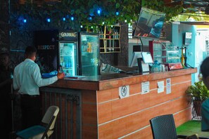 Poolside bar
