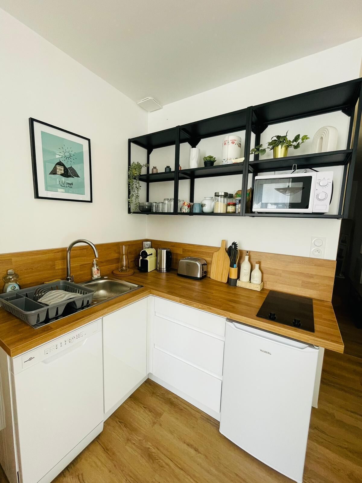 Mikrowelle, Ofen, Herdplatte, Geschirrspüler