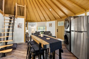 Interior - Voyager Yurt Cabin Luxe Glamping w Private Hot Tub (Canyon Lake)