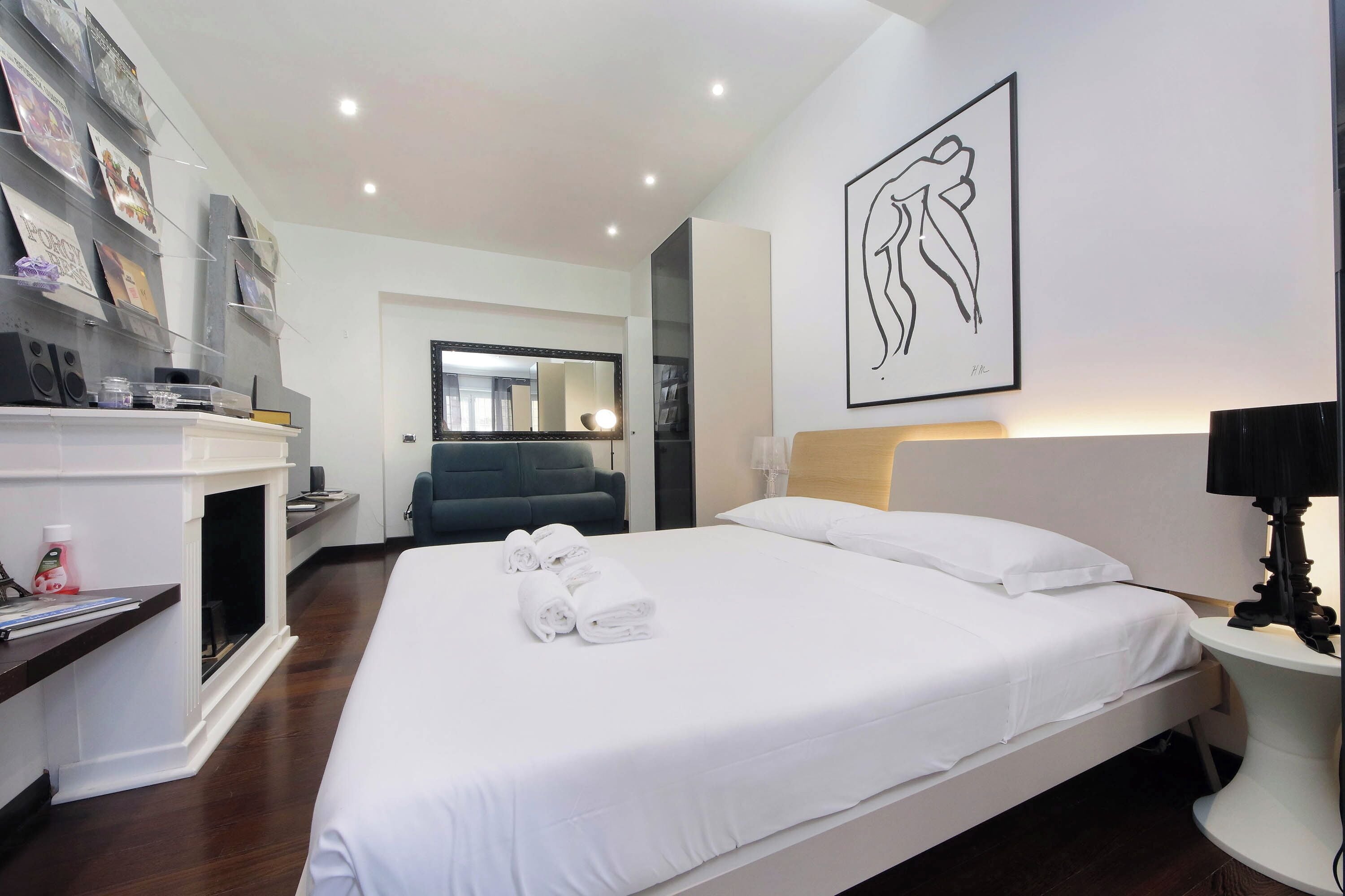 3 habitaciones, tabla de planchar con plancha y wifi gratis 