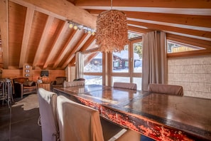 Dining - Caspar Penthouse (Riederalp)