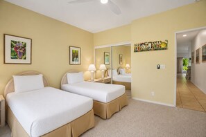 2 bedrooms, iron/ironing board, WiFi