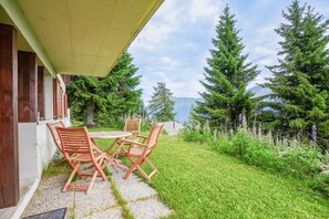 Outdoor dining - Chalet Lieke (Riederalp)