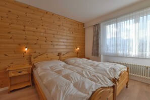 Appartement (Waldesrand BĂ€ttlihorn) | 1 chambre, espace de travail pour ordinateur portable, draps fournis
