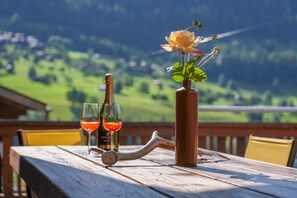 Basic Chalet | Outdoor dining - Chalet Castellani Duplex (Fiesch)