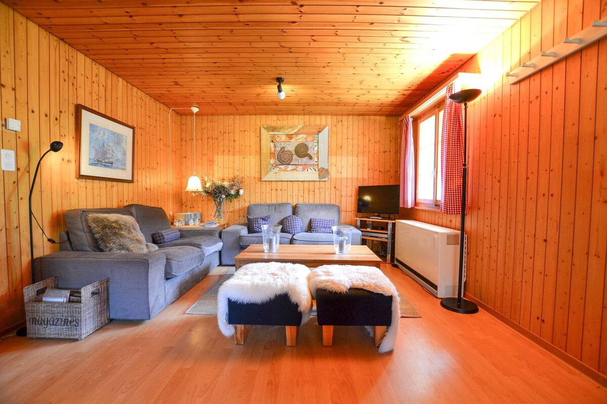 Appartement (Chalet Castellani Apartment) | Coin séjour | Télévision, livres