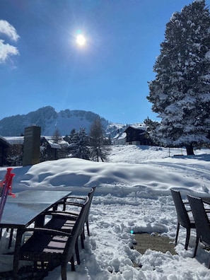 Basic Apartment | Outdoor dining - Riederhof 355 (Riederalp)