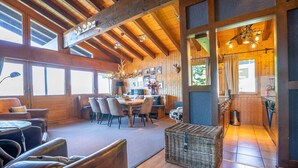 Basic Apartment (Chalet Rübezahl Attika) | Dining - Chalet Rübezahl (Riederalp)