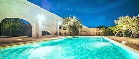 Family Apartment, 2 Bedrooms, 2 Bathrooms (Nella Apartment With Pool) | Pool | Seasonal outdoor pool