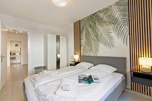 1 Schlafzimmer, laptopgeeigneter Arbeitsplatz, kostenloses WLAN