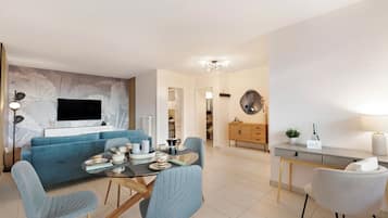 Family Apartment, 1 Bedroom, Microwave (Residenza Tasso Sul Lago in) | Interior