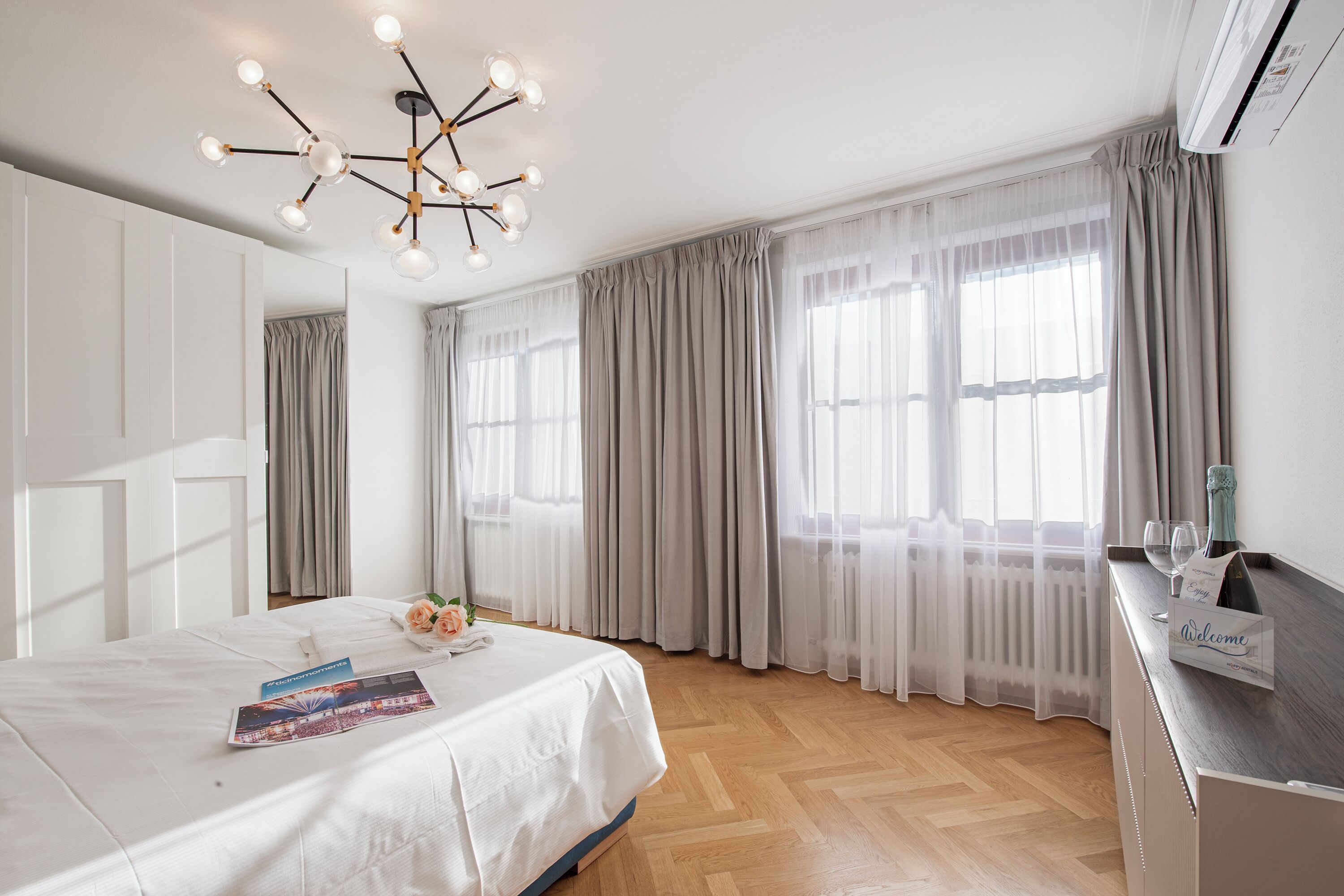 3 habitaciones, wifi y ropa de cama 