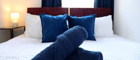 2 soverom, strykejern/-brett, wi-fi (inkludert) og sengetøy