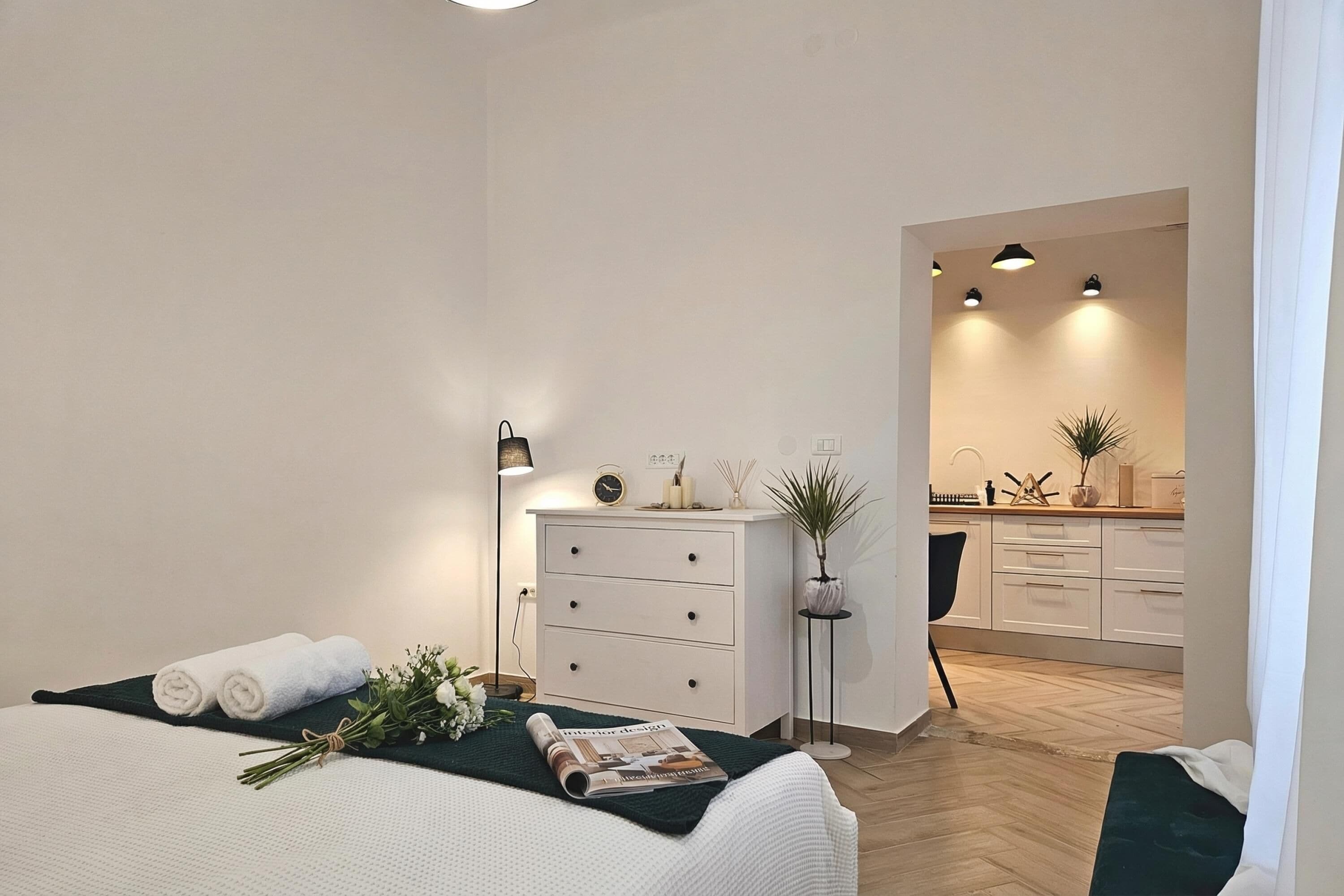 허니문 아파트, 침실 여러 개, 바닷가 (Sea and City Retreat Opatija) | 1 개의 침실, 다리미/다리미판, 무료 WiFi, 침대 시트