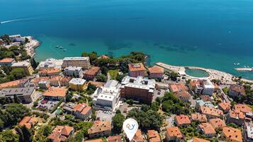 Honeymoon Apartment, Multiple Bedrooms, Sea Facing (Sea and City Retreat Opatija) | Aerial view
