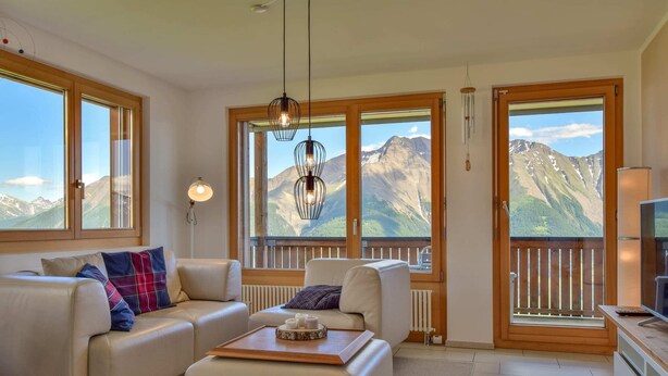 Basic Apartment | Living area | TV - Sophia 2 (Riederalp)