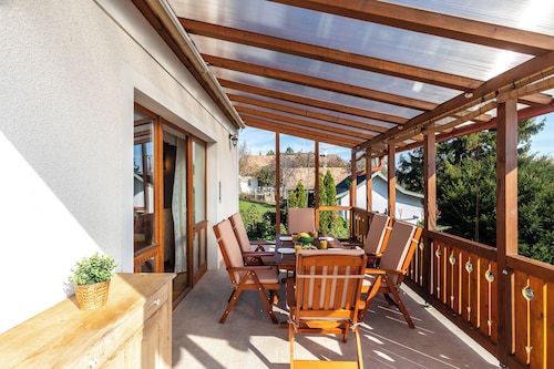 Balaton View From Almadi With Terrace & Garden