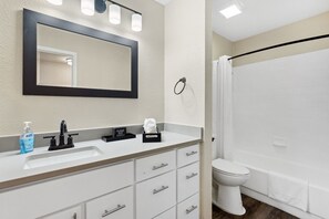 Hair dryer, towels