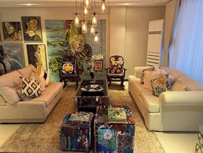 Área de sala de estar