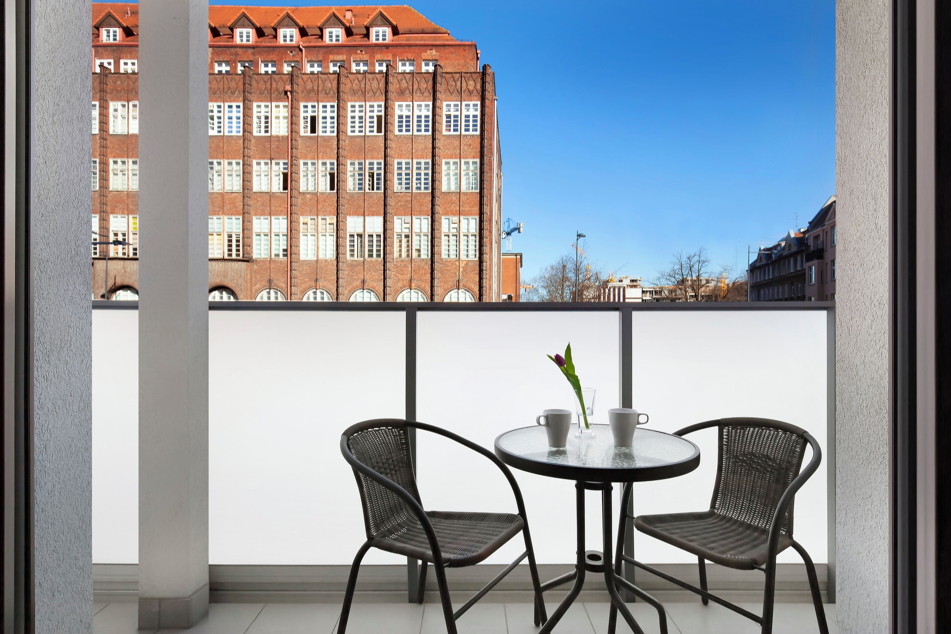 Voorkant van accommodatie