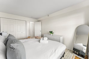 2 chambres, fer et planche à repasser, Wi-Fi gratuit