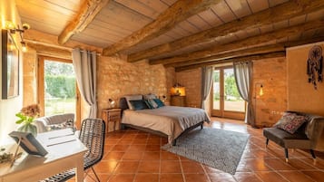 Chambre Double Romantique (Céleste) | Wi-Fi gratuit, draps fournis