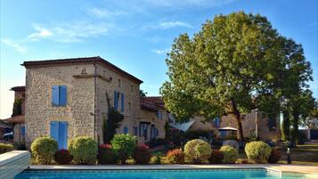 Uitzicht vanuit accommodatie