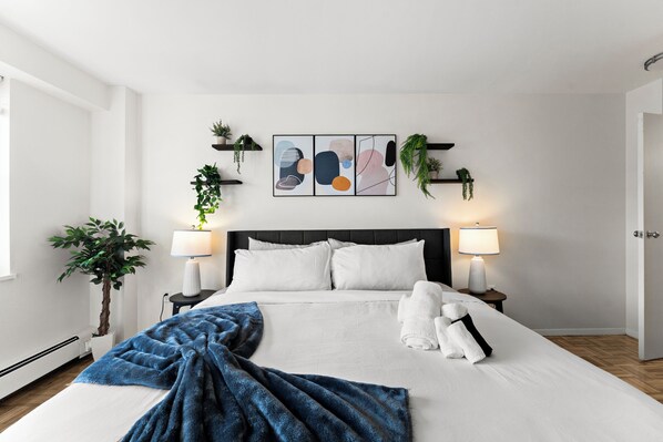 2 Schlafzimmer, Bügeleisen/Bügelbrett, kostenloses WLAN