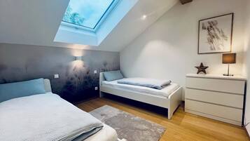 2 Schlafzimmer, Bügeleisen/Bügelbrett, WLAN, Bettwäsche