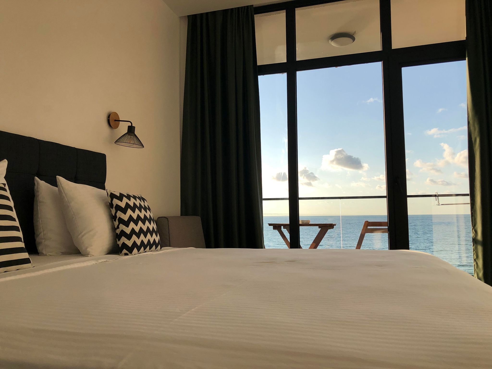 Comfort Double Room, Balcony, Sea View | Blackout curtains, soundproofing, iron/ironing board, free WiFi