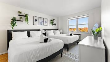 2 habitaciones, tabla de planchar con plancha y wifi gratis