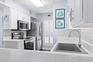 Dishwasher, dining tables