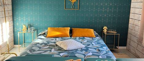 1 chambre, Wi-Fi, literie fournie