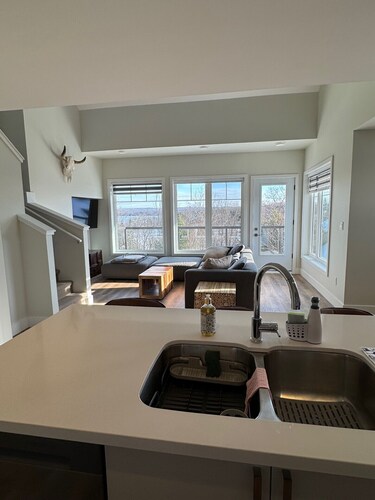 Lake view lux condo beside Deerhurst/ski/golf/lake