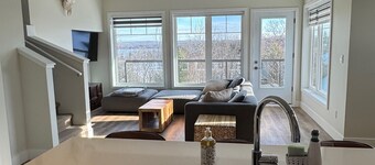 Lake view lux condo beside Deerhurst/ski/golf/lake