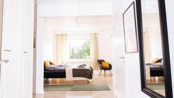 3 bedrooms, iron/ironing board, travel crib, free WiFi