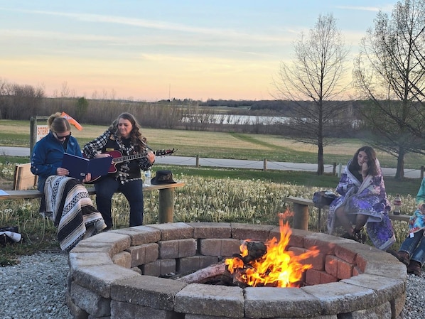 Enceinte de l’hébergement