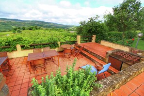 House | Outdoor dining - Farmhouse in Castiglione Dorcia (Castiglione d'Orcia)