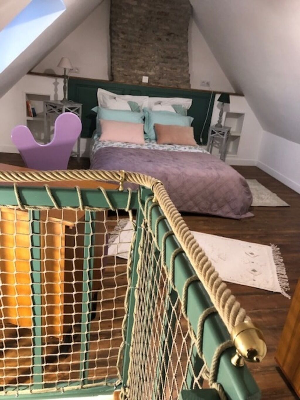 1 chambre, fer et planche à repasser, Wi-Fi, draps fournis