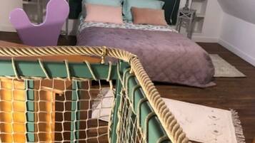 1 soveværelse, strygejern/strygebræt, Wi-Fi, sengetøj