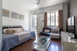 1 Schlafzimmer, Bügeleisen/Bügelbrett, Reisekinderbett, kostenloses WLAN