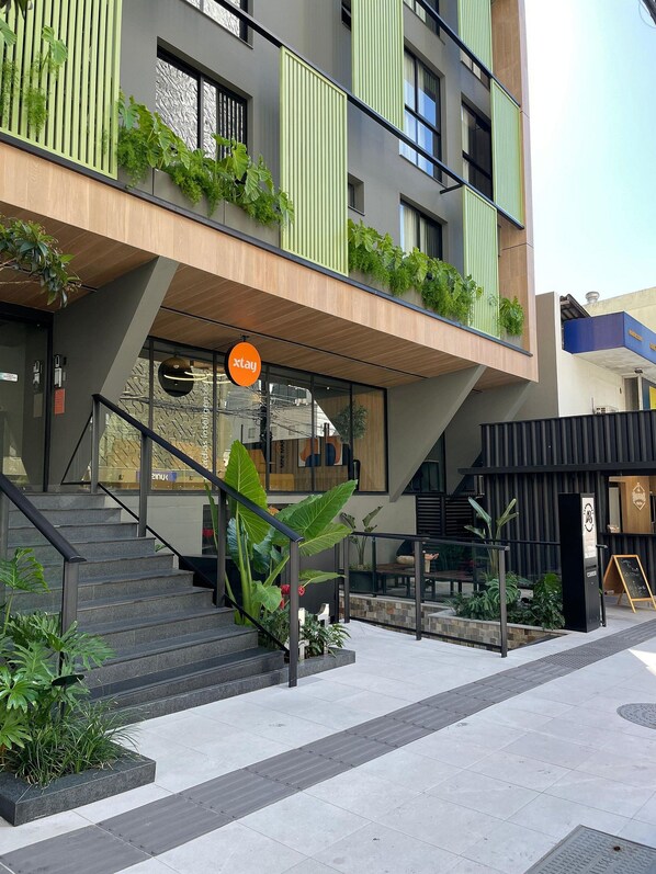 Exterior detail - Studio Casal 20m² - Aconchegante e no Centro (Florianópolis)