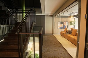 Interior - Studio Luxo 53m² - até 2 pessoas com área de lazer (Florianópolis)