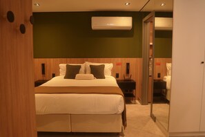 Internet, bed sheets - Studio Luxo 53m² - até 2 pessoas com área de lazer (Florianópolis)