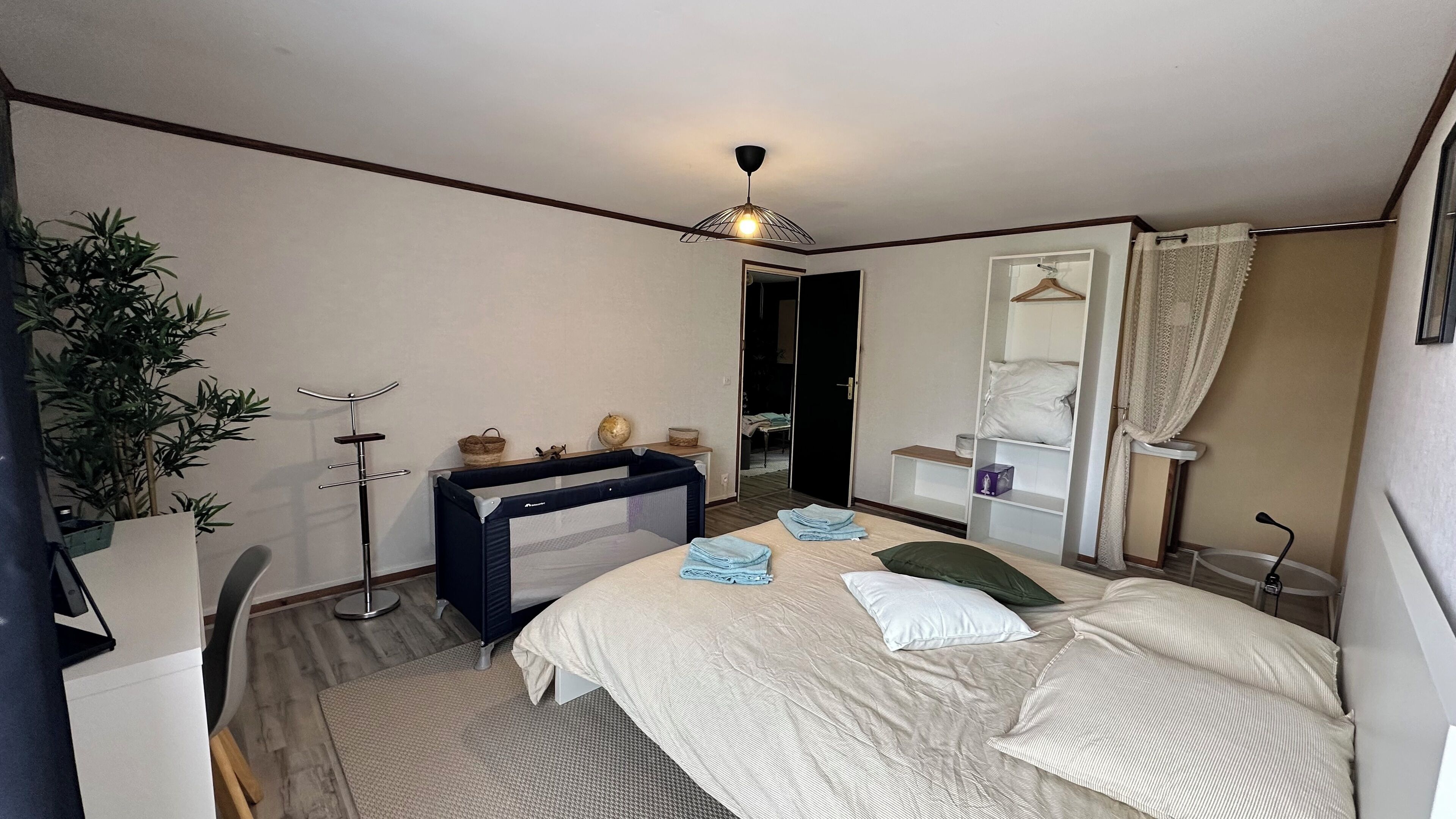 2 soveværelser, strygejern/strygebræt, weekendseng, Wi-Fi