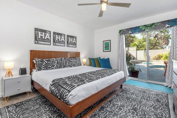 3 bedrooms, iron/ironing board, travel crib, free WiFi