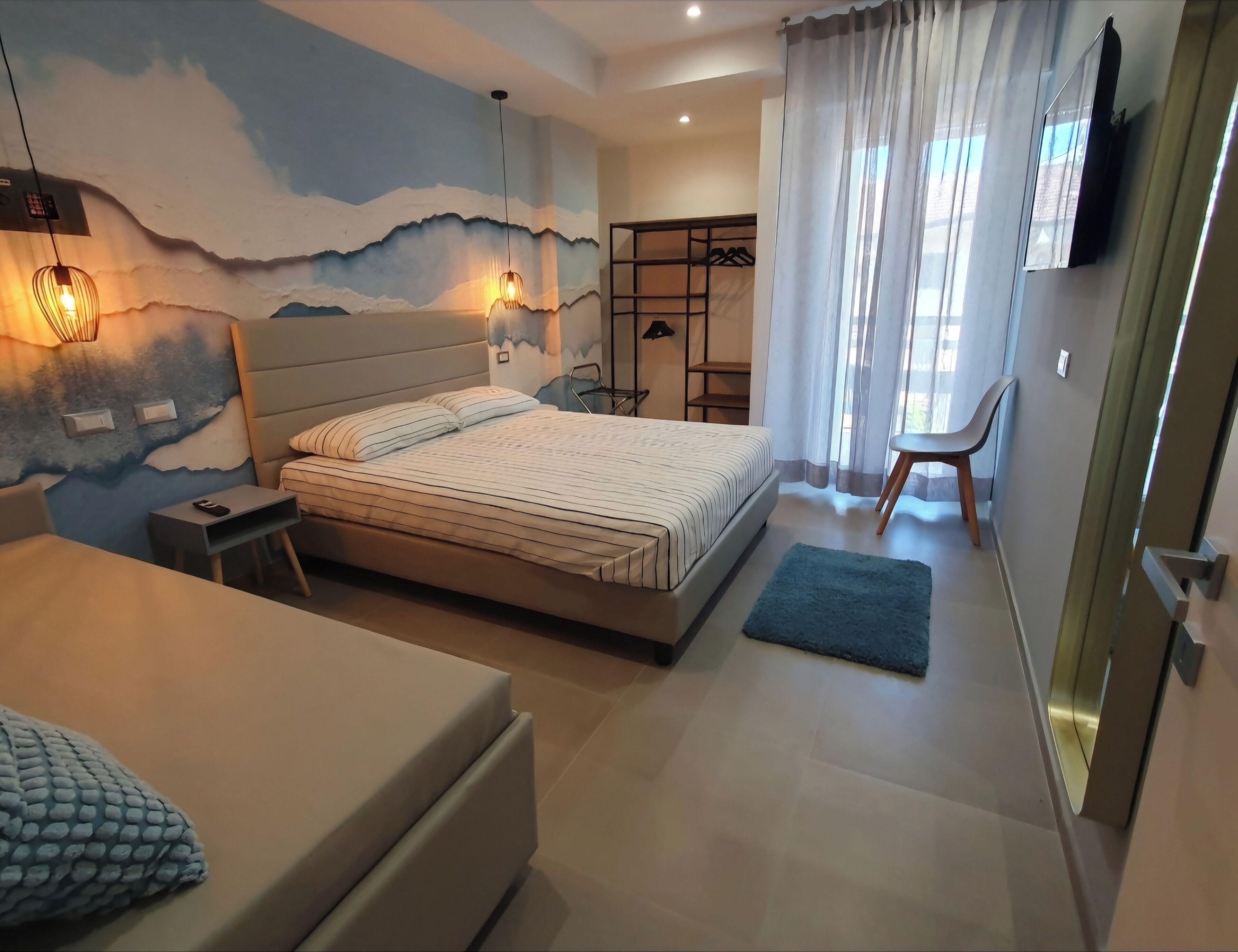 1 bedroom, travel cot, free WiFi, bed sheets