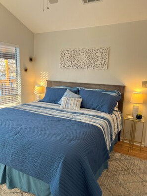 3 bedrooms, iron/ironing board, travel crib, free WiFi